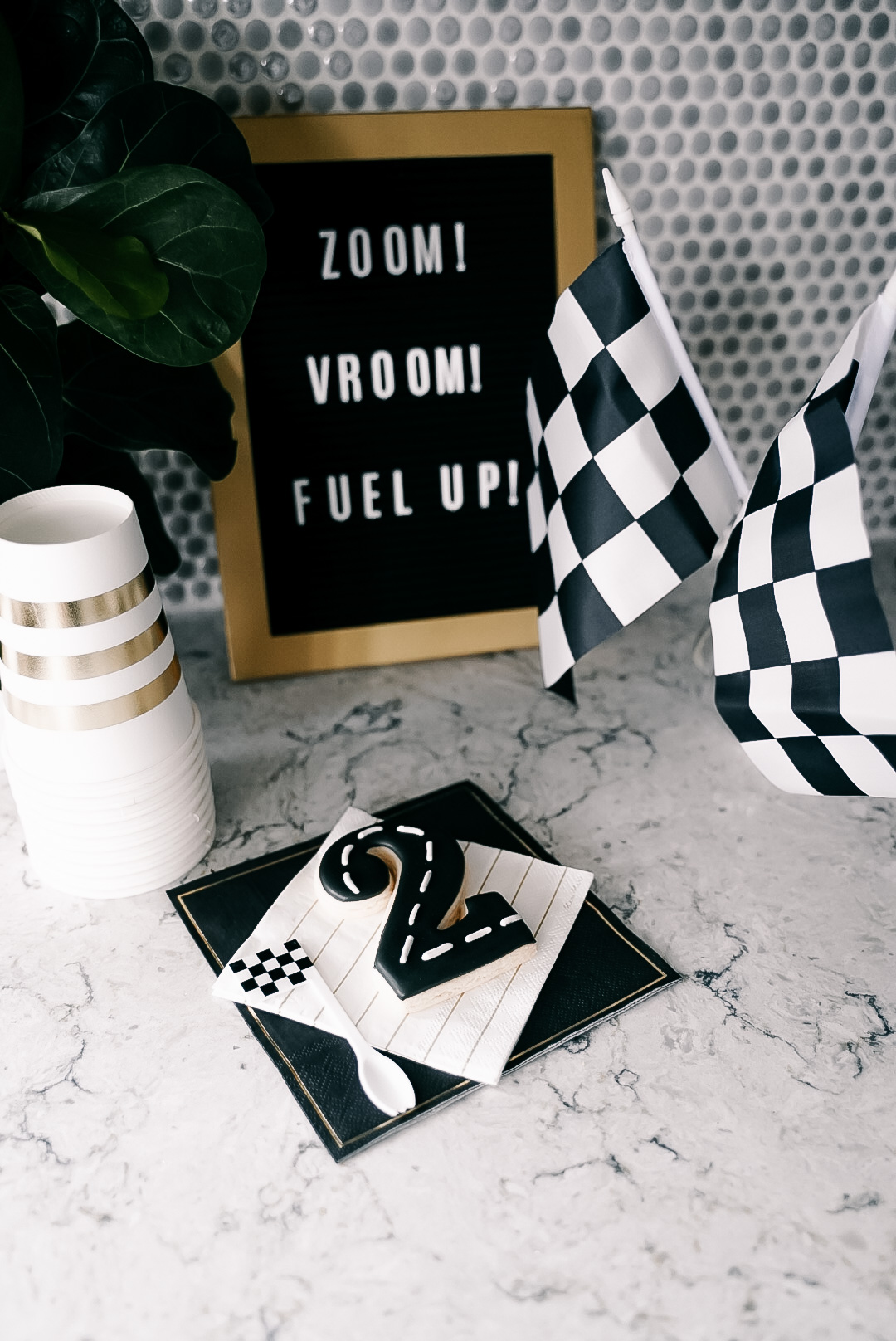 Isaiah Turns 2: A Modern Vintage Race Car Party